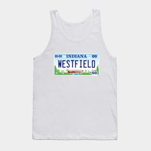 Westfield Indiana License Plate Tank Top